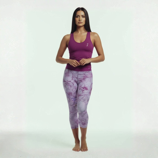 JOURNEY SOLID PURPLE TANK TOP