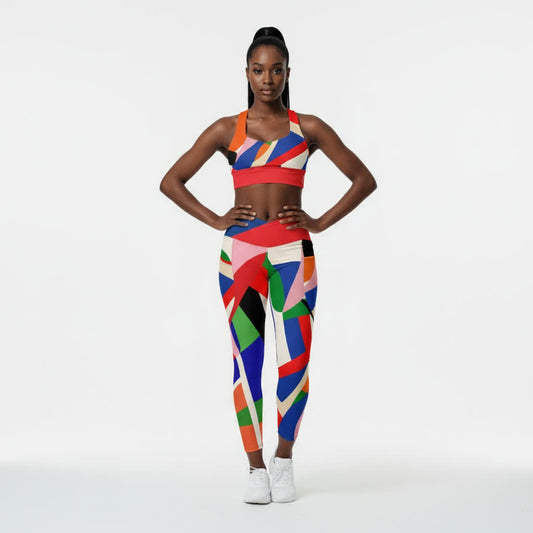 TAPESTRY SPORTS BRA (ECO + SPF 50+)