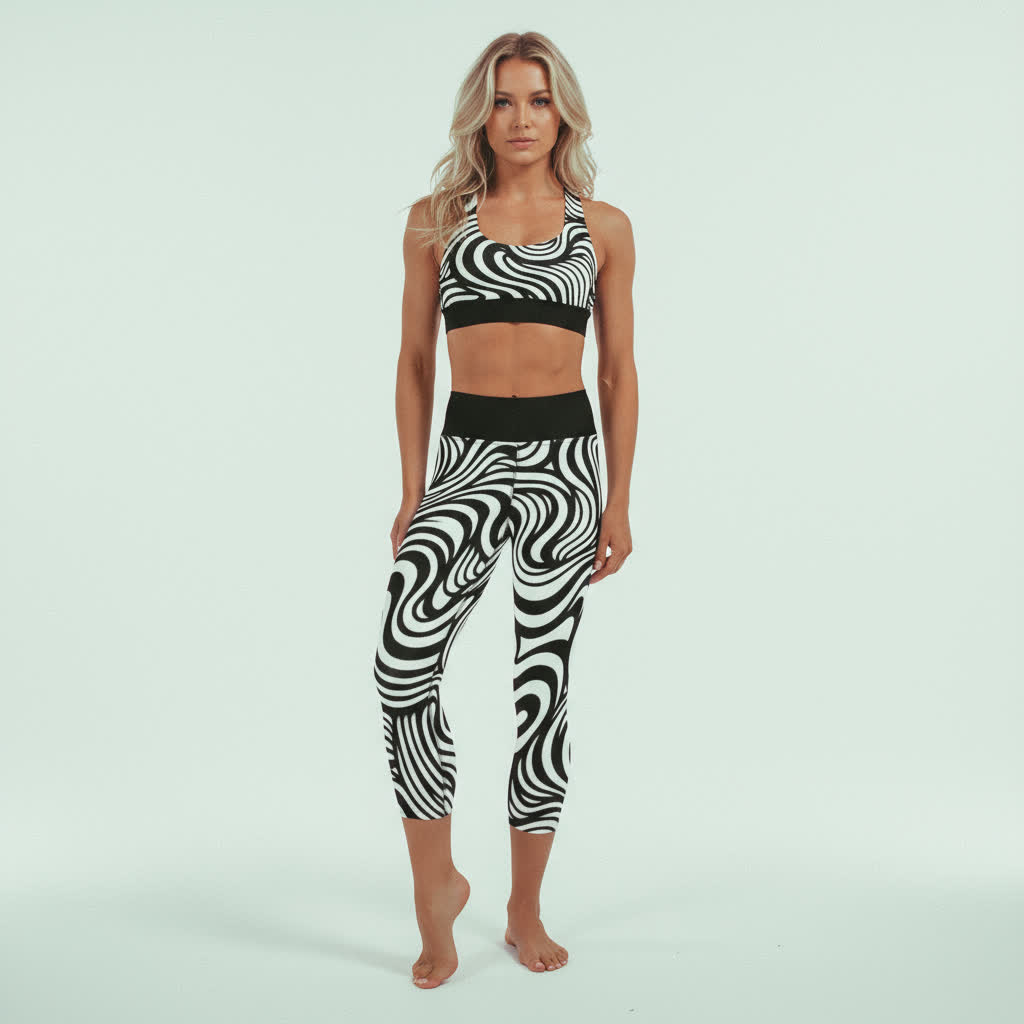 COUNTERPOINT YOGA CAPRI LEGGINGS
