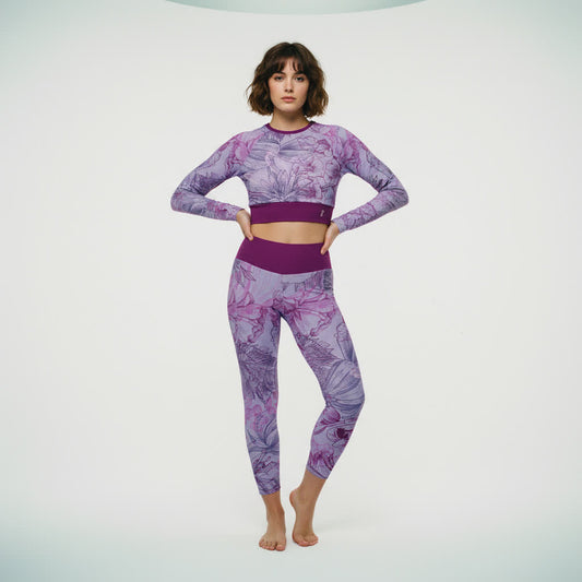 JOURNEY LONG SLEEVE CROP (ECO & SPF 50+)