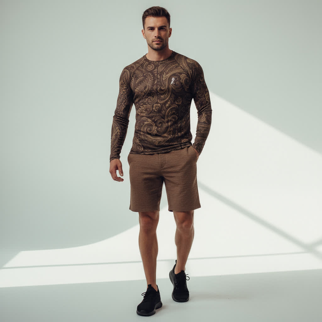 ASCEND MENS LONG SLEEVE ATHLETIC SHIRT MAC x FAYAH