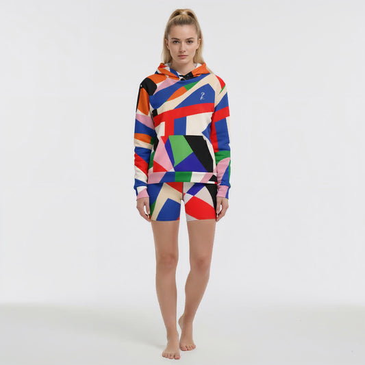 TAPESTRY YOGA SHORTS (ECO + SPF 50+)