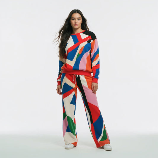 TAPESTRY CREW NECK ECO SWEATSHIRT (WOMENS)