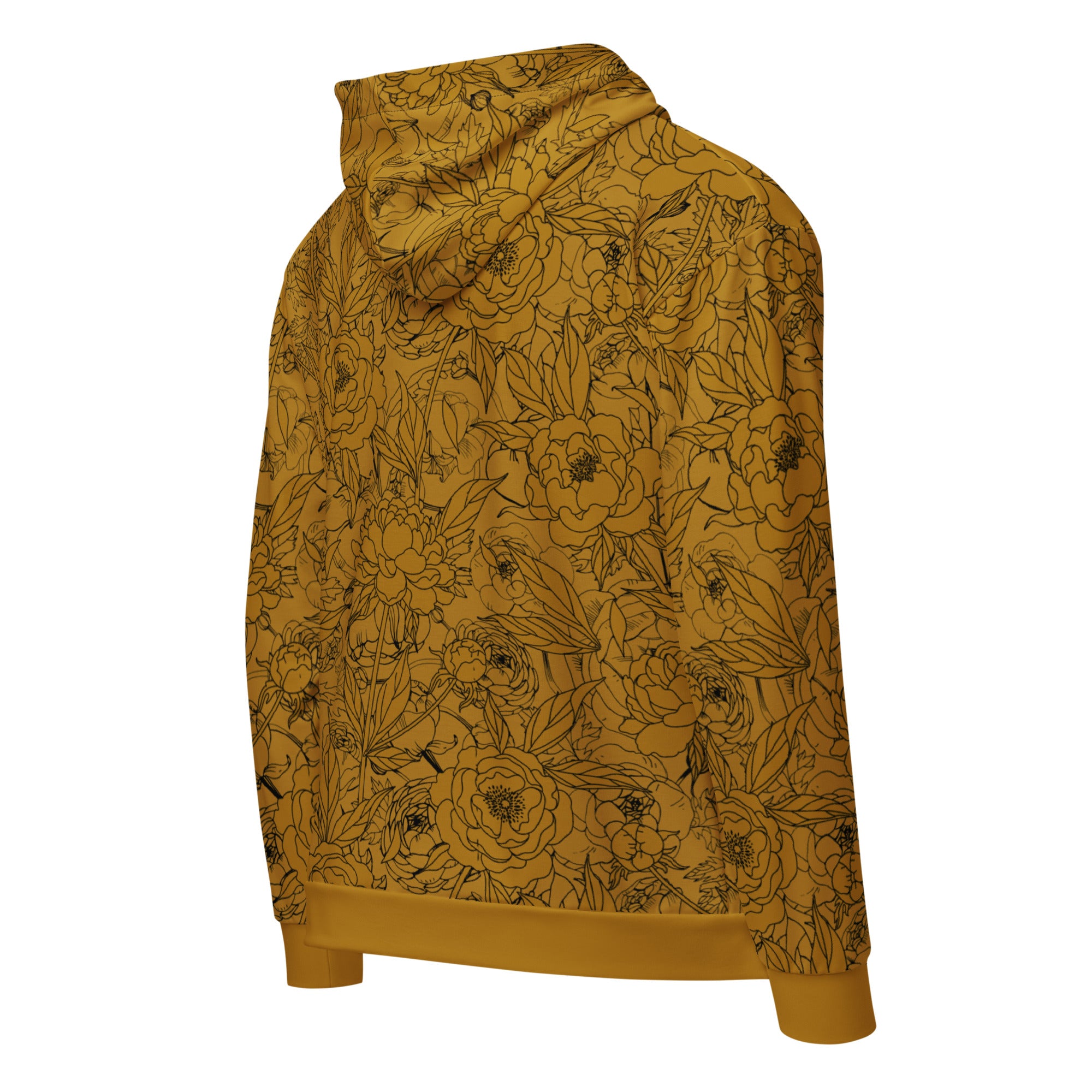 ASCENSION MUSTARD FULL ZIP HOODIE (ECO-FREINDLY) – MAC x FAYAH