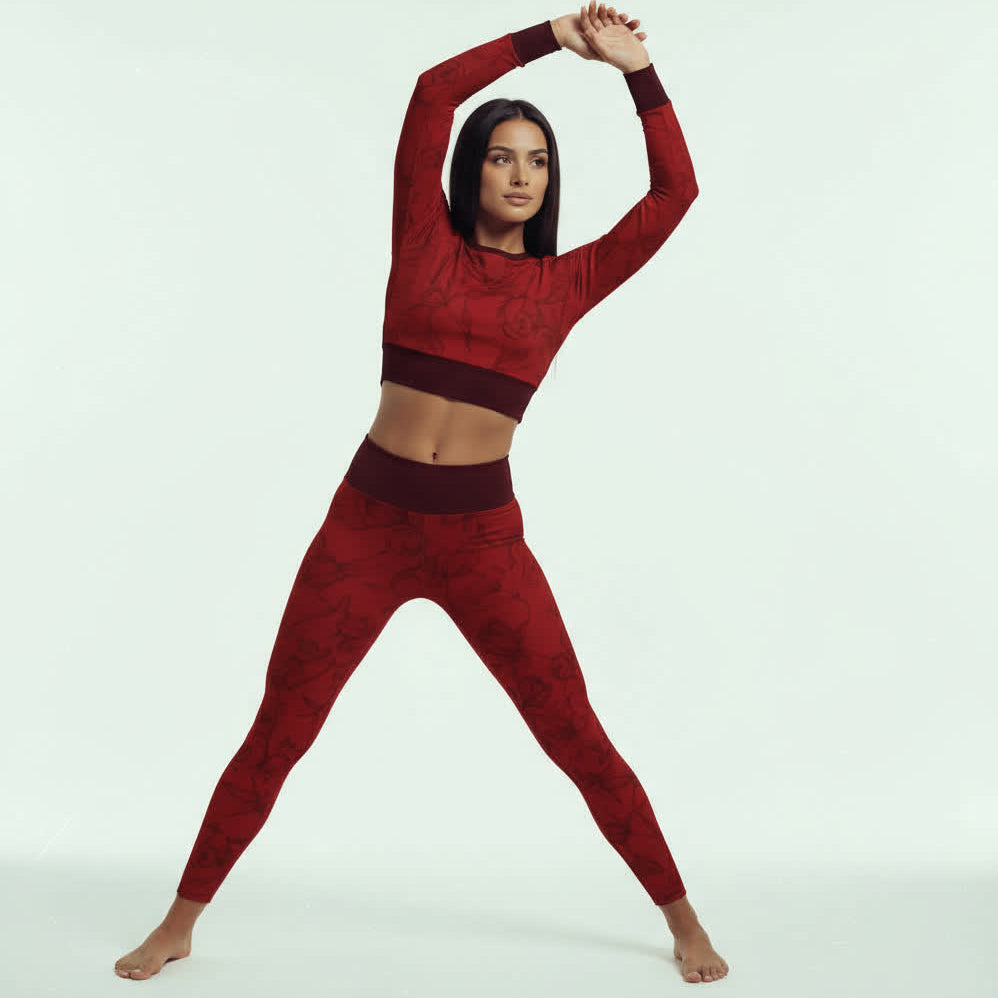 BOUND LONG SLEEVE CROP (ECO-SPF50+)