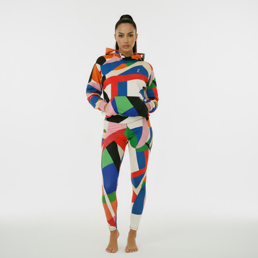 TAPESTRY PULL OVER ECO-HOODIE WOMENS