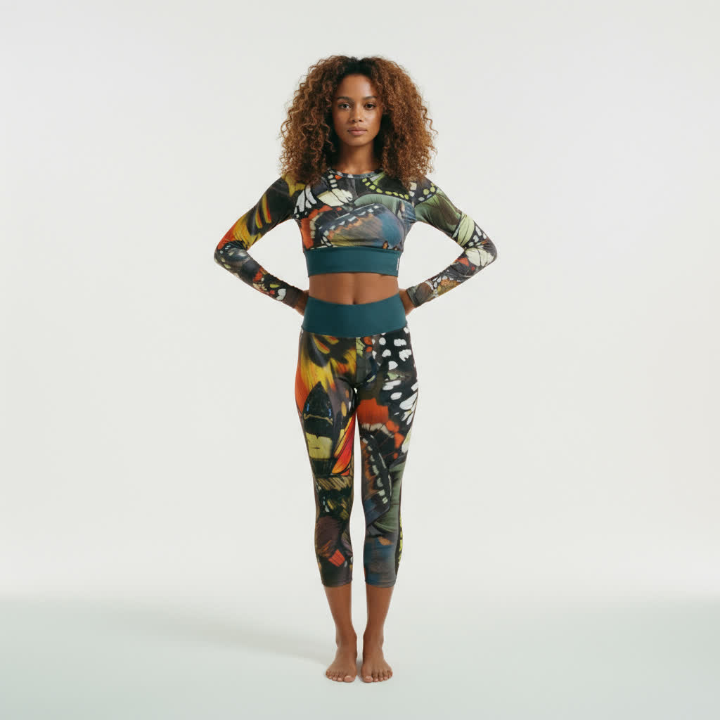 METAMORPHOSIS CAPRI LEGGINGS (ECO-SPF 50+)