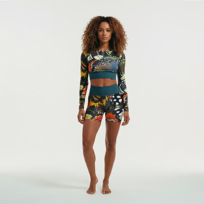 METAMORPHOSIS YOGA SHORTS (ECO & SPF 50+)