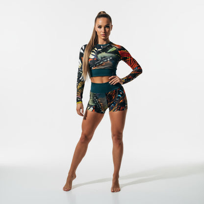 METAMORPHOSIS LONG SLEEVE CROP (ECO & SPF)
