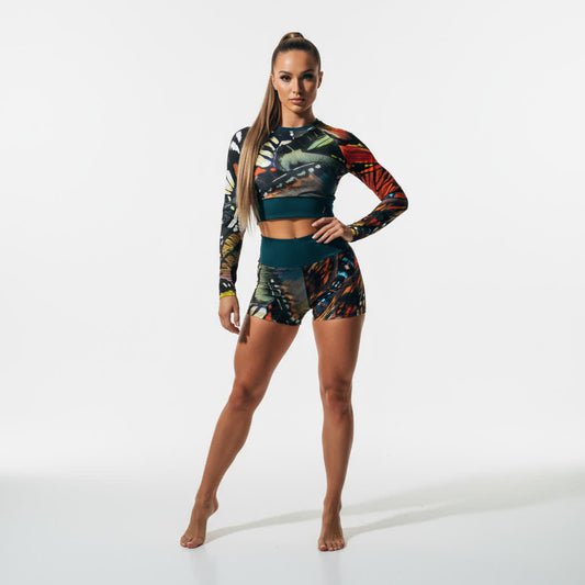 METAMORPHOSIS LONG SLEEVE CROP (ECO & SPF)