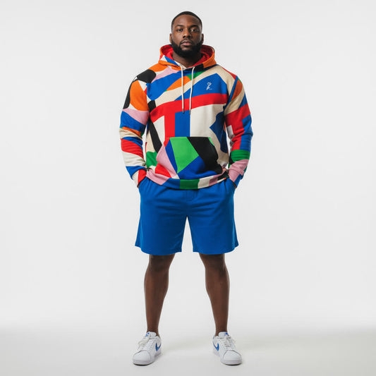 TAPESTRY BLUE SHORT (WITH LINING)