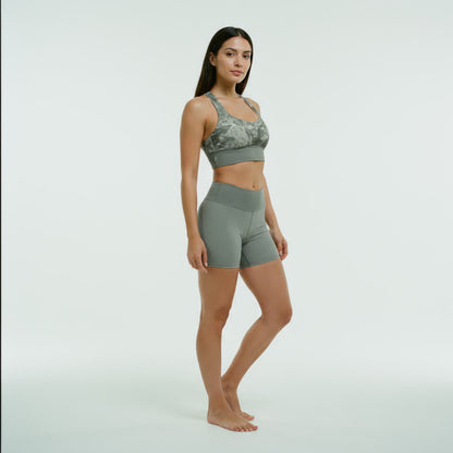 SOLACE GREY YOGA SHORT