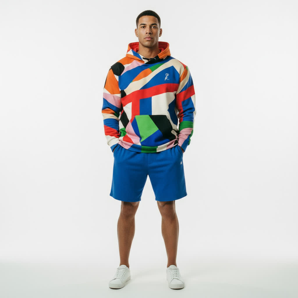 TAPESTRY PULL OVER ECO HOODIE  (ECO + SPF 50+)