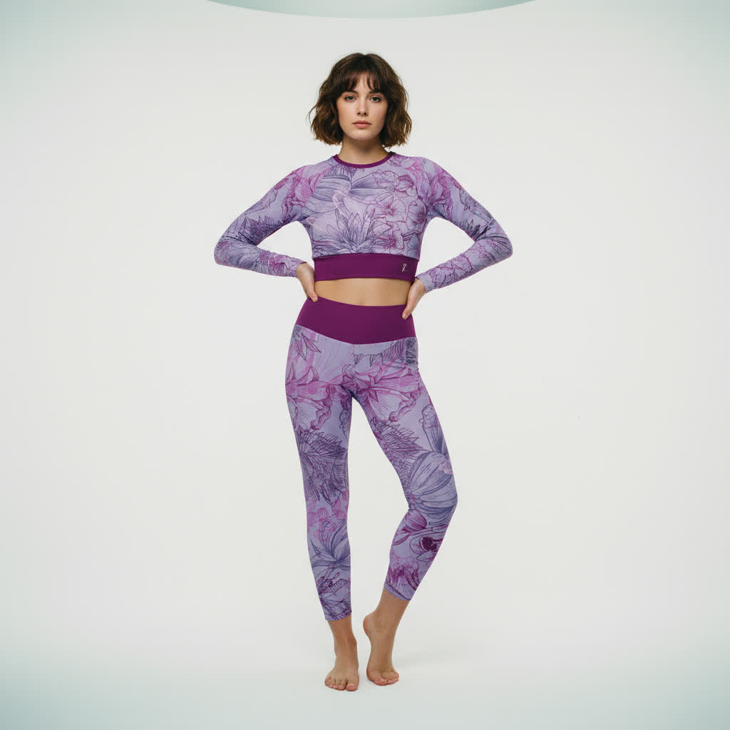 JOURNEY LONG SLEEVE CROP (ECO & SPF 50+)