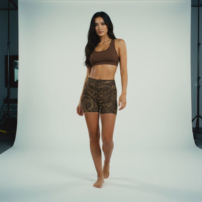 ASCEND YOGA SHORTS (ECO + SPF 50+)