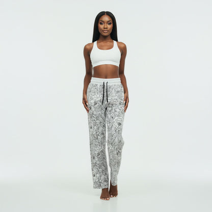 ASCENSION SNOW ECO WIDE LEG JOGGERS (WOMENS)