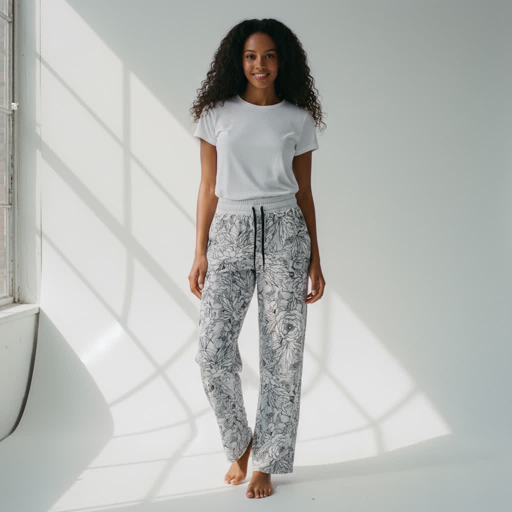 ASCENSION SNOW ECO WIDE LEG JOGGERS (WOMENS)