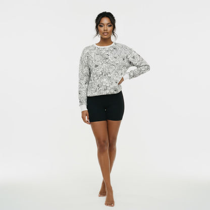 ASCENSION SNOW CREW NECK ECO SWEATSHIRT
