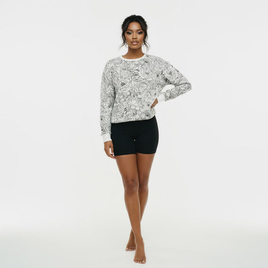 ASCENSION SNOW CREW NECK ECO SWEATSHIRT