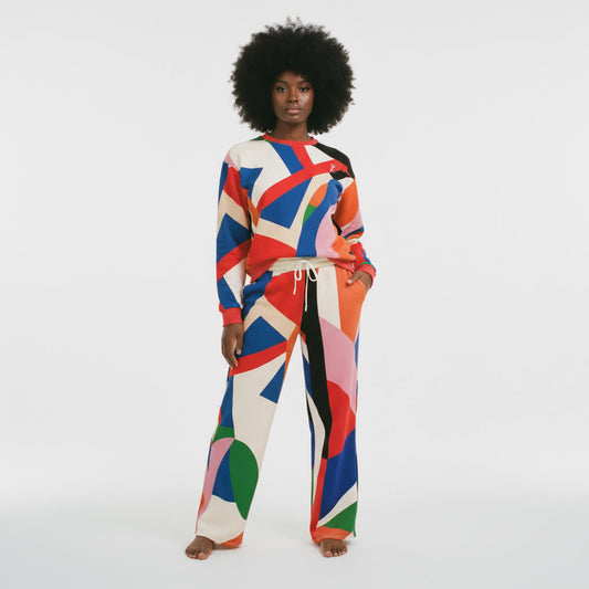 TAPESTRY WIDE LEG ECO JOGGERS WOMENS