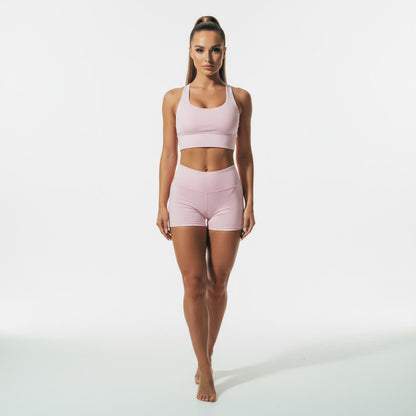 PASTEL MIST SOLID SPORTS BRA (ECO & SPF)