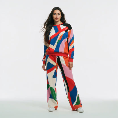 TAPESTRY CREW NECK ECO SWEATSHIRT (WOMENS)